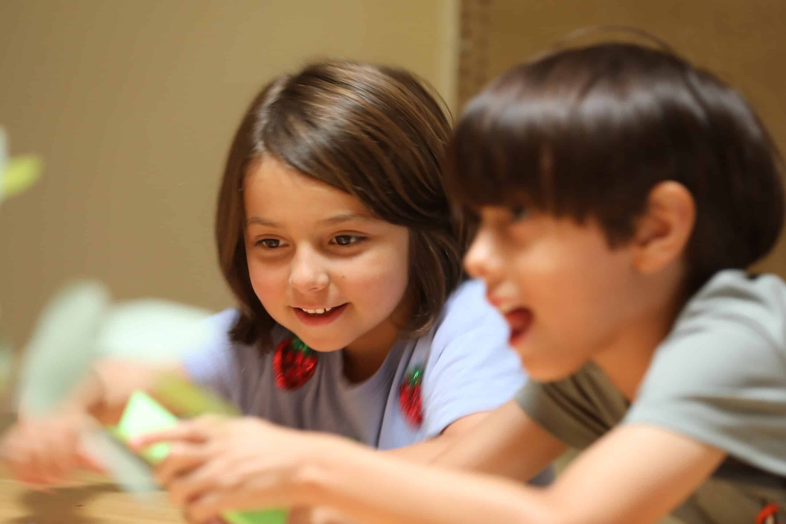 students in class