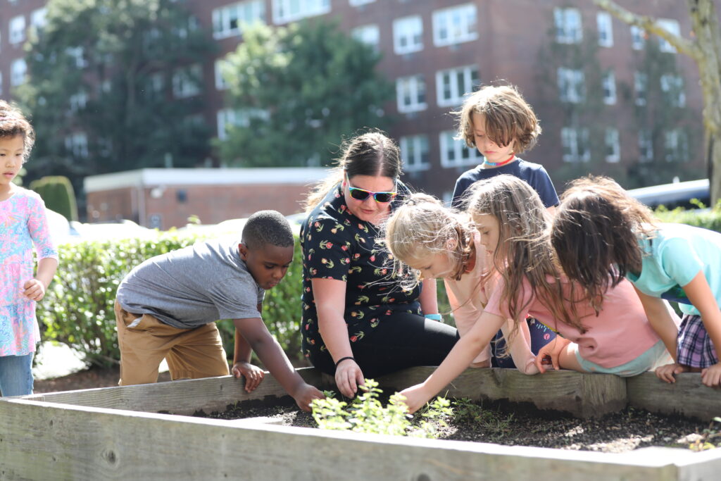 outdoor science class